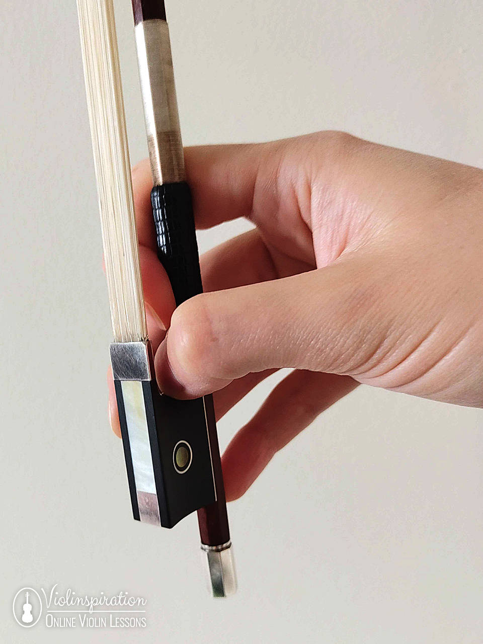 Violin Bow Holds - The Italian Bow Hold
