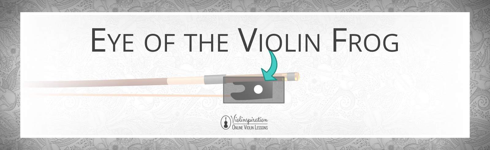 Violin Bow Parts - Eye