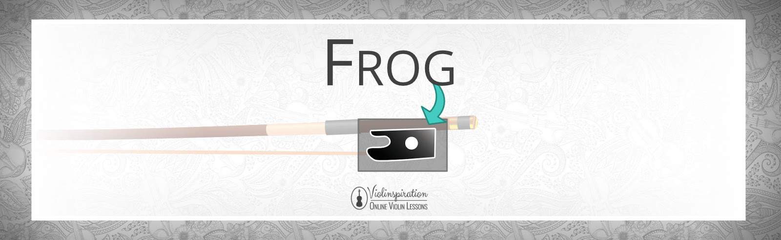 Violin Bow Parts - Frog