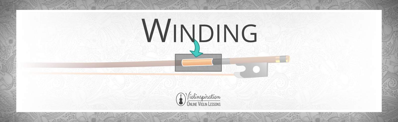 Violin Bow Parts - Winding