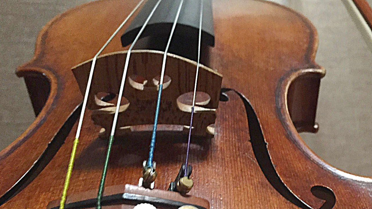 Violin Bridge Position - Bridge Shape