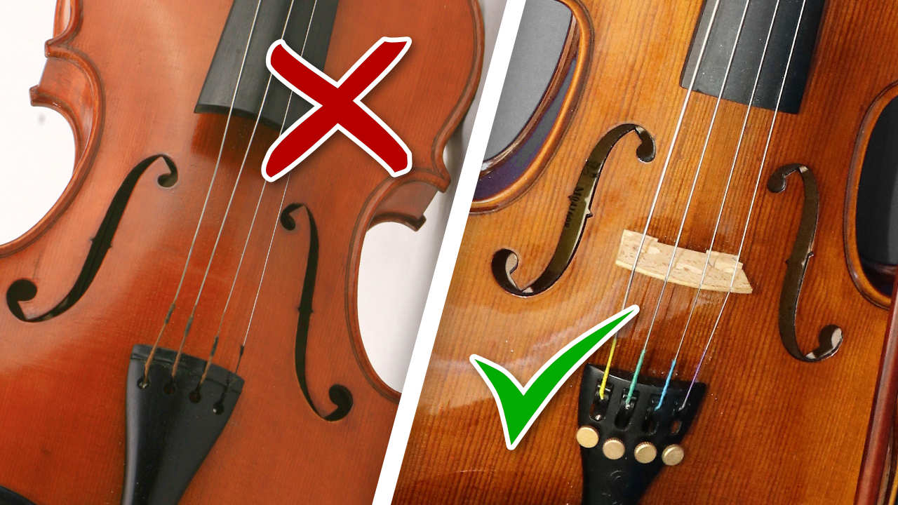 Violin Bridge Position - Does a violin need a bridge