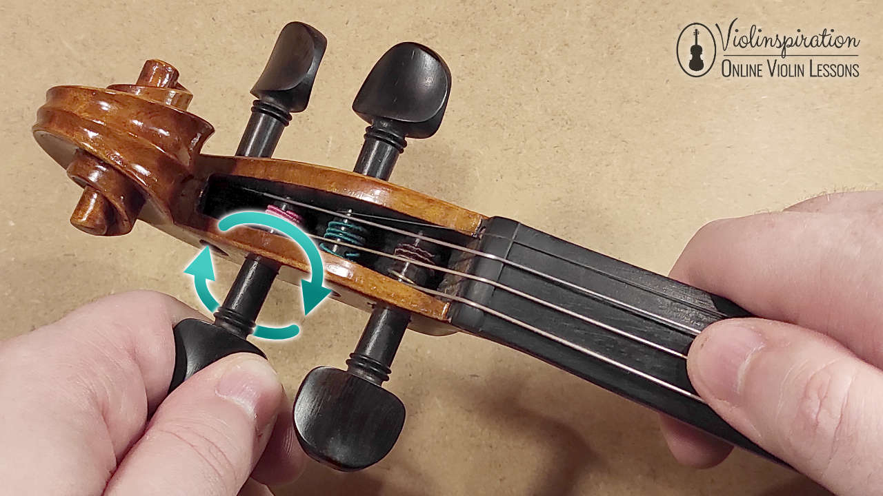 Violin Bridge Position - Loosing Strings