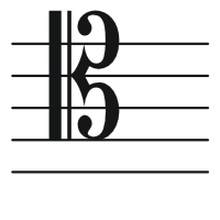 Violin Clef - Tenor Clef sign