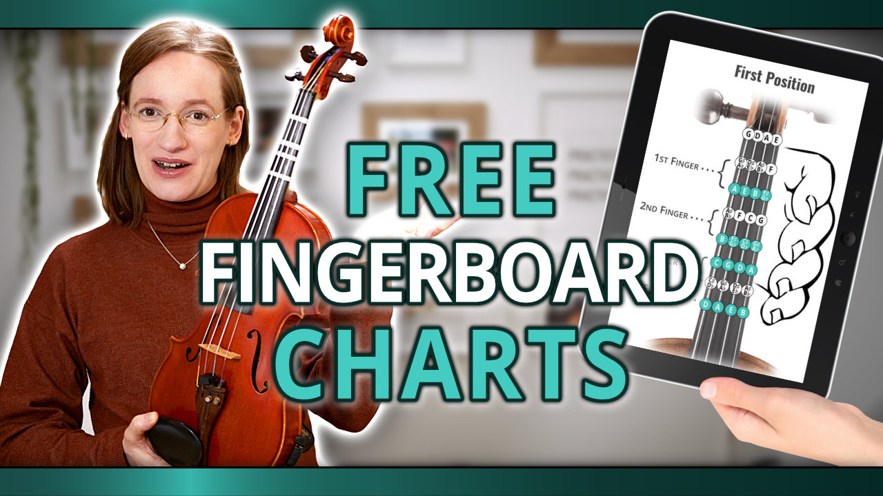 Violin Fingerboard Charts