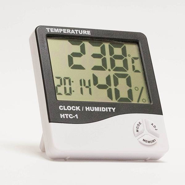 Violin Humidifier - hygrometer clock