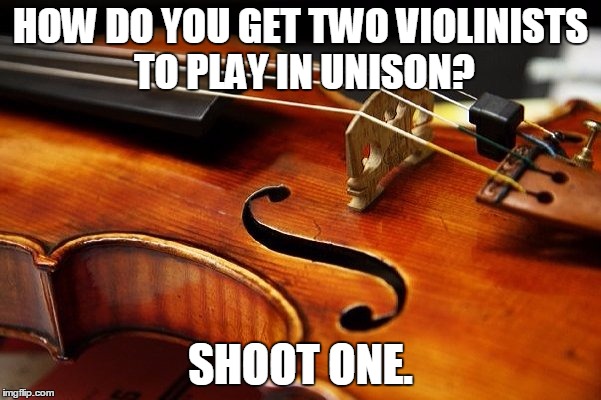 Violin Jam Session - Unison Meme