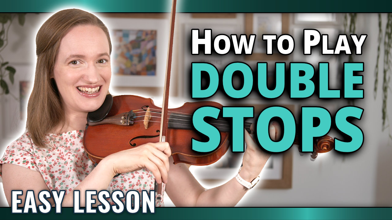 Violin Lesson - How to Play Double Stops on Violin - Beginner’s Guide - Free Sheet Music