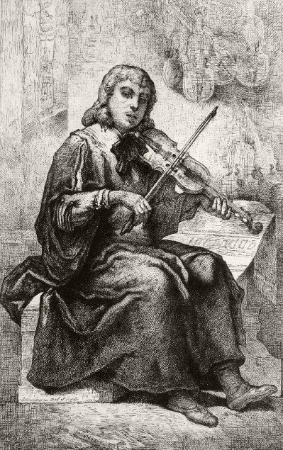 Violin Makers - Nicolò Amati by Jacques-Joseph Lecurieux