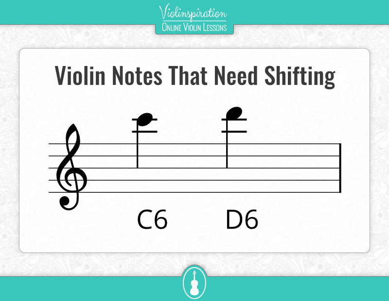 Violin Notes That Need Shifting