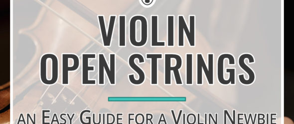 Violin Open Strings - an Easy Guide for a Violin Newbie