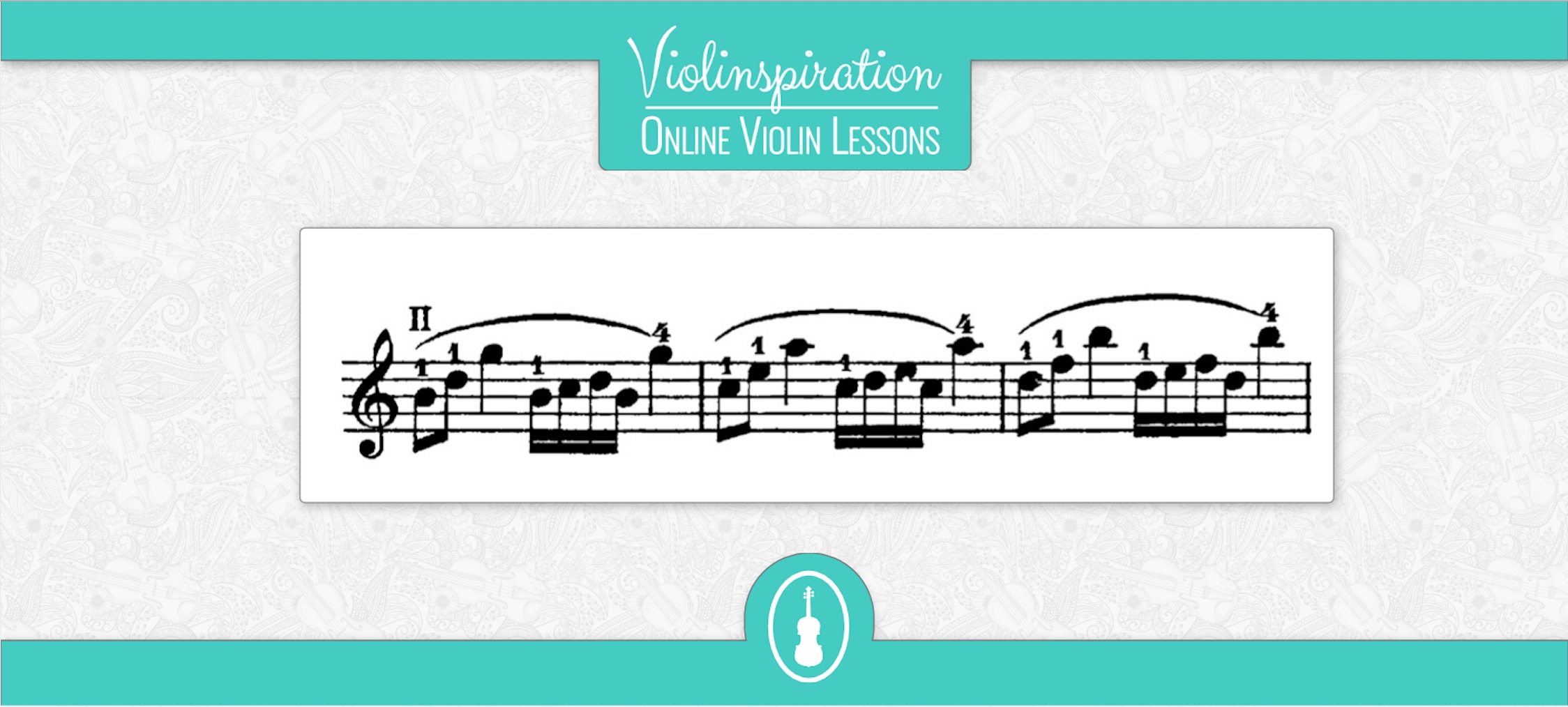 Violin Positions Exercise