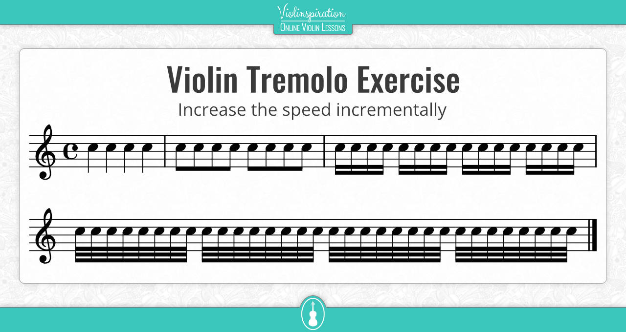Violin Tremolo Example