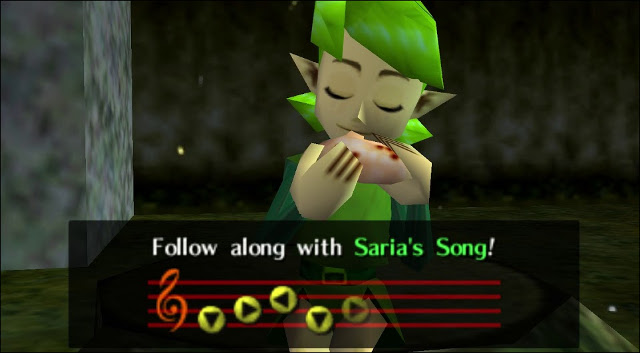 Violin Zelda Sheet Music - Saria's Song