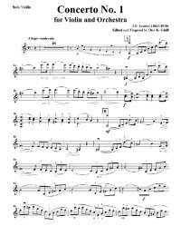 Violin concertos - Accolay Violin Concerto in A minor