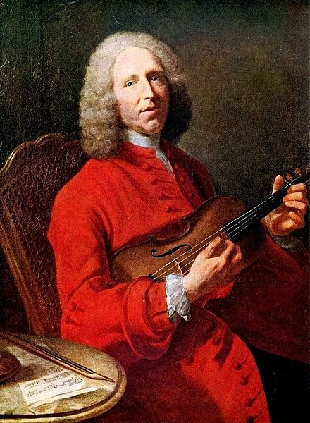 baroque period composers - Joseph Aved - Jean-Philippe Rameau