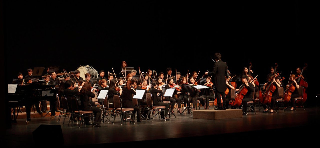 classical music periods - orchestra on a stage