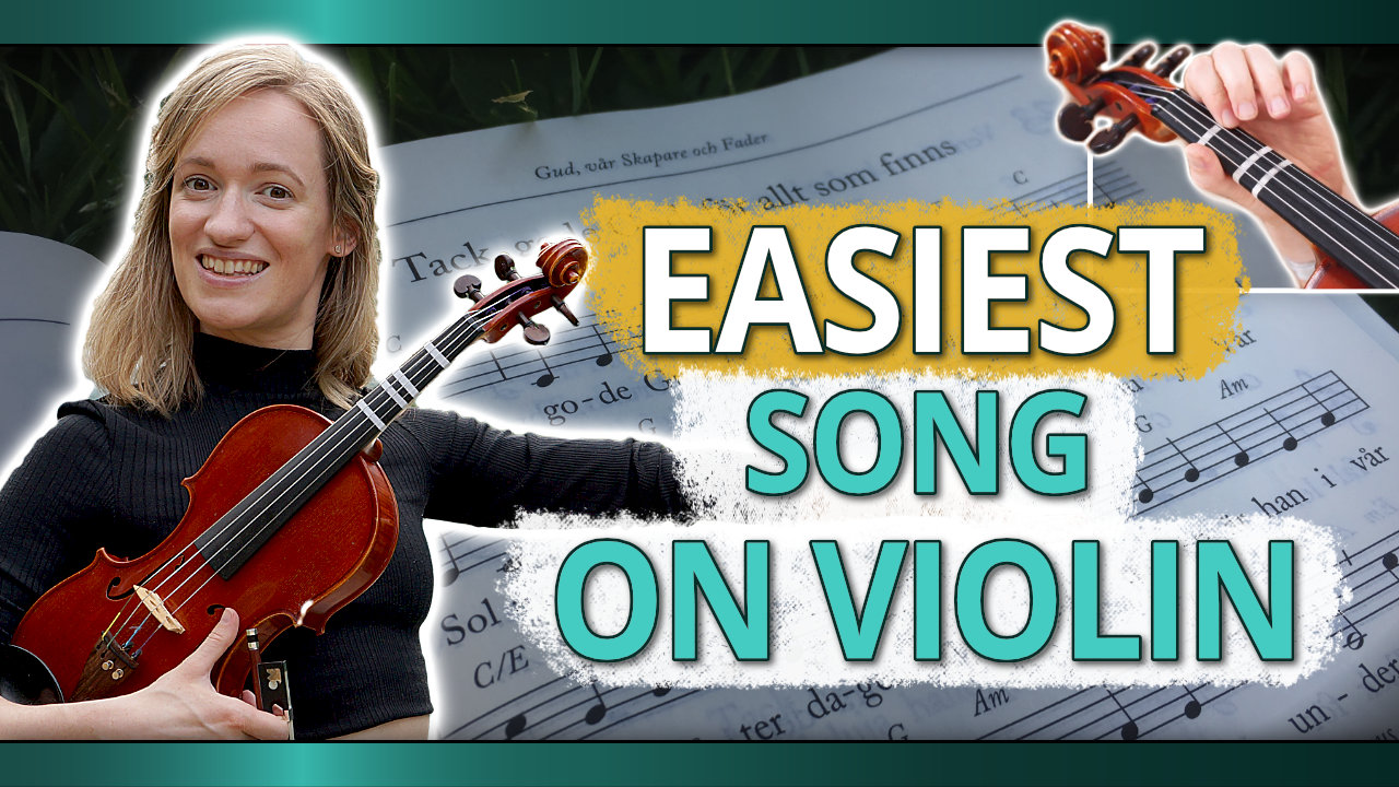 Violin Lesson – Mary had a little lamb violin sheet music tutorial