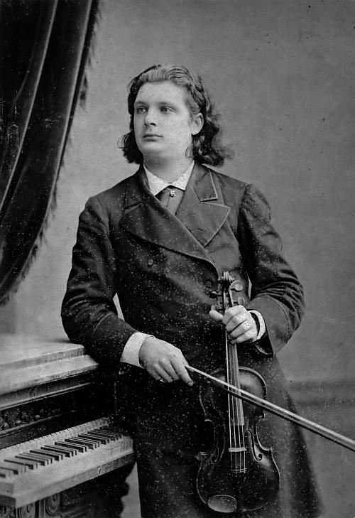 famous violinists - Eugène Ysaÿe 1883