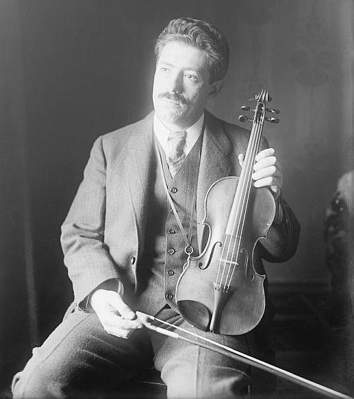 famous violinists - Fritz Kreisler