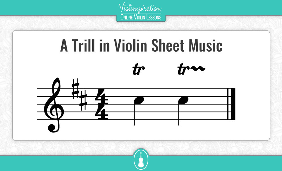 finger dexterity exercises - Violin Trill sign