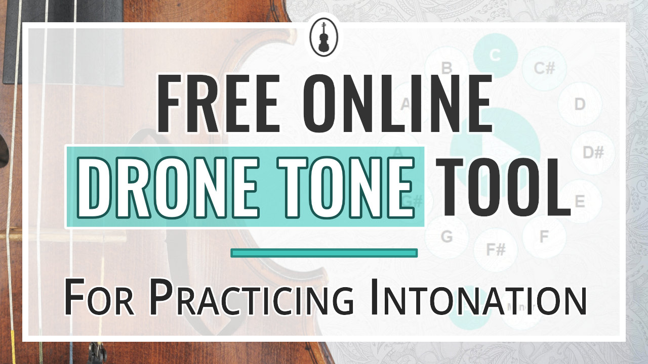 Free online drone tool – for practicing intonation