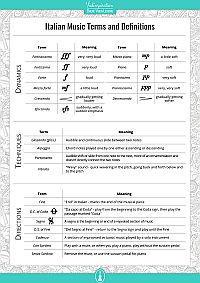 Musical Terms Glossary - Strings, Strings