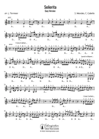 minor keys - Senorita-Violin-Sheet-Music-Tutorial