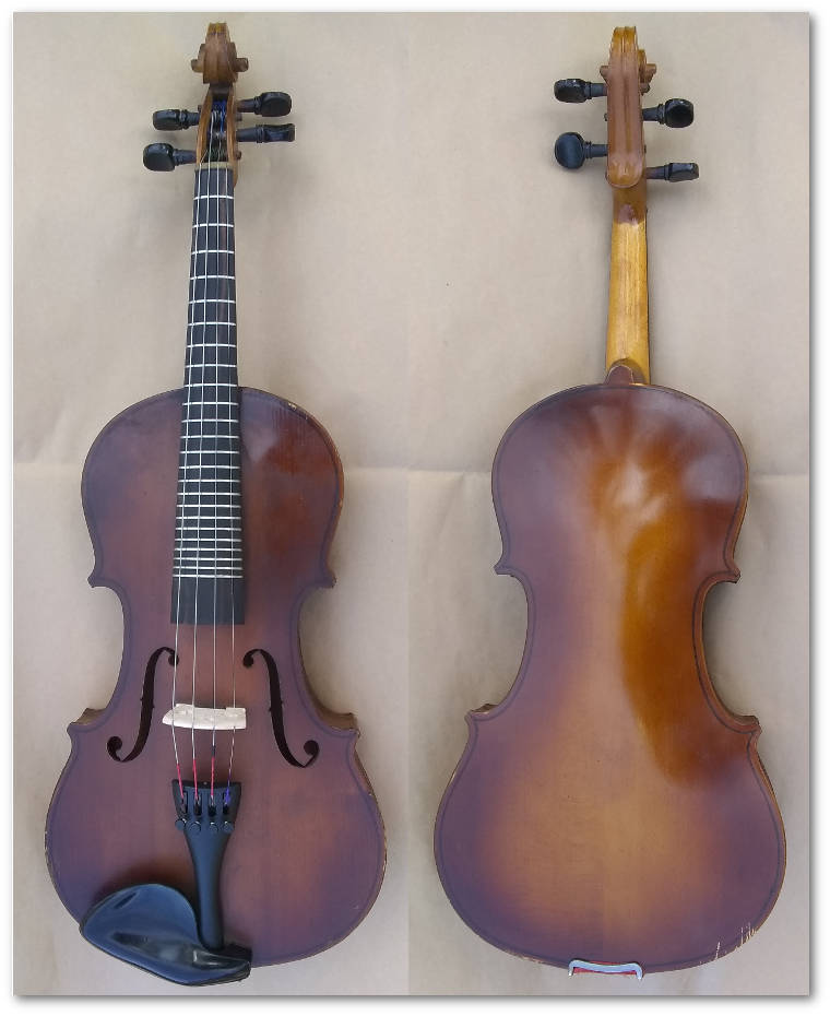 Vintage Fretted Violin