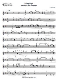 o holy night + intermediate + sheet music violin solo o holy night + intermediate + sheet music violin solo