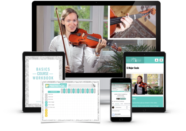 online violin lessons at julia's violin academy