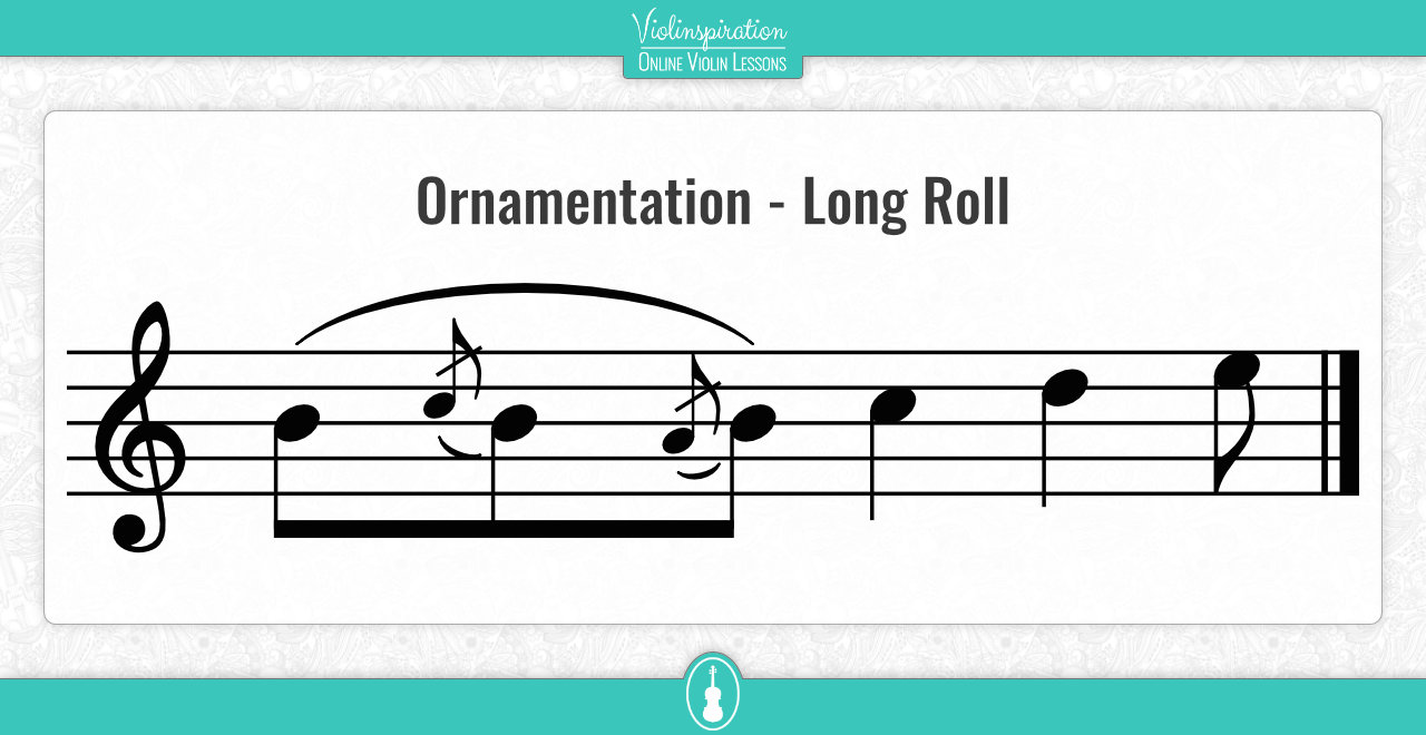 ornamentation in irish music - Long Roll