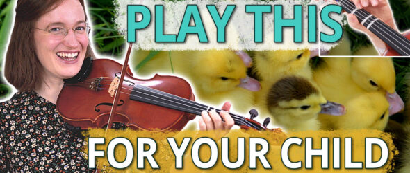 Violin Lesson - Alle Meine Entchen - All My Little Ducklings