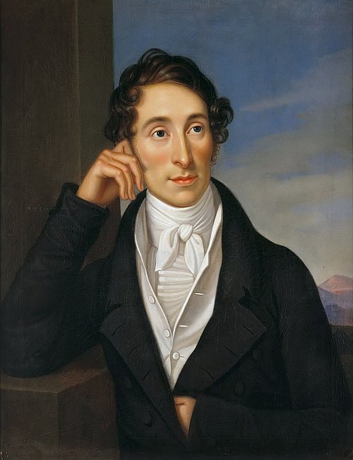 romantic period composers - Carl Maria von Weber by Caroline Bardua