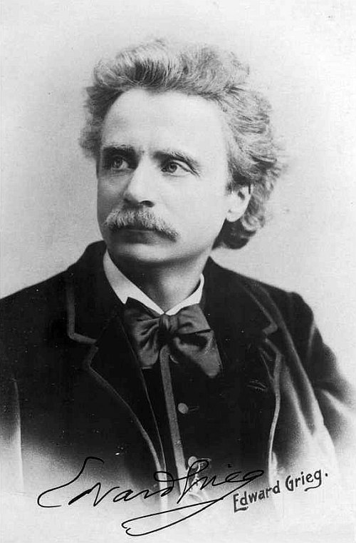 romantic period composers - Edvard Grieg by Elliot and Fry