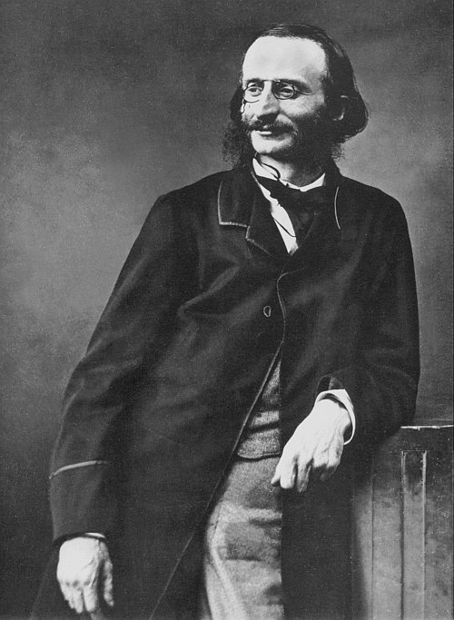 romantic period composers - Jacques Offenbach by Félix Nadar