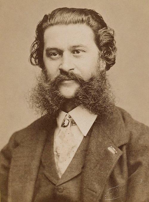 romantic period composers - Johann Strauss II by Fritz Luckhardt