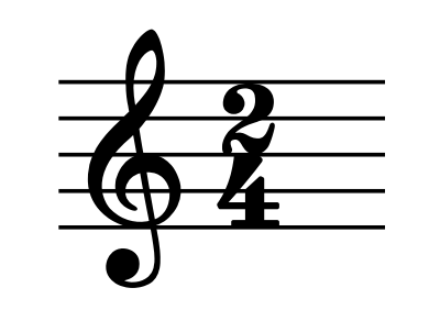time signature in music - 2 4 meter