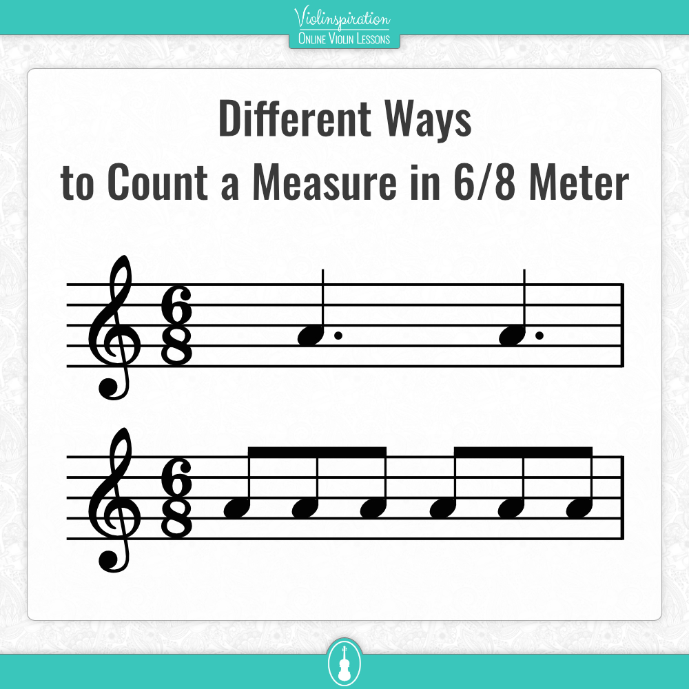 time signature in music - Different Ways to Organize Notes in 6-8 Meter