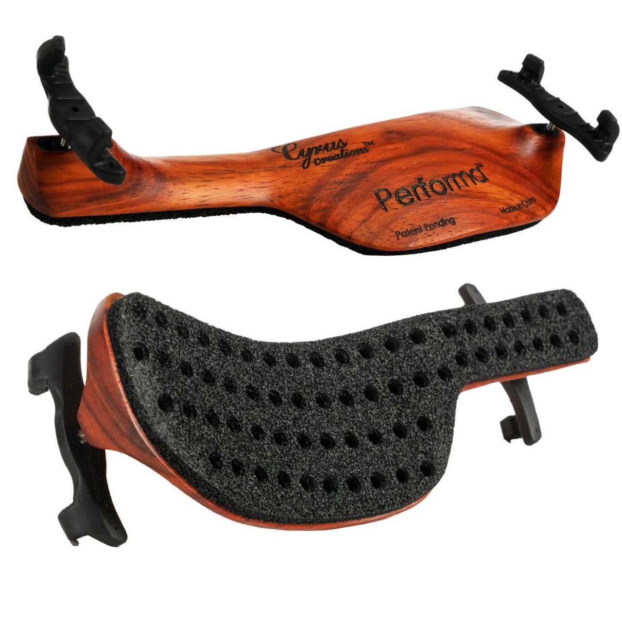 viola shoulder rests - Performa Padauk Wood Shoulder Rest