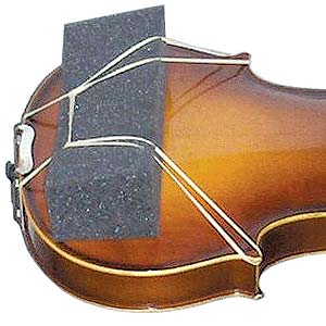 viola shoulder rests - polypad foam side view