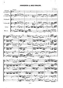 violin duets - Bach - Double Concerto