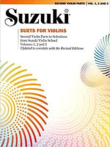 violin duets - suzuki duets book