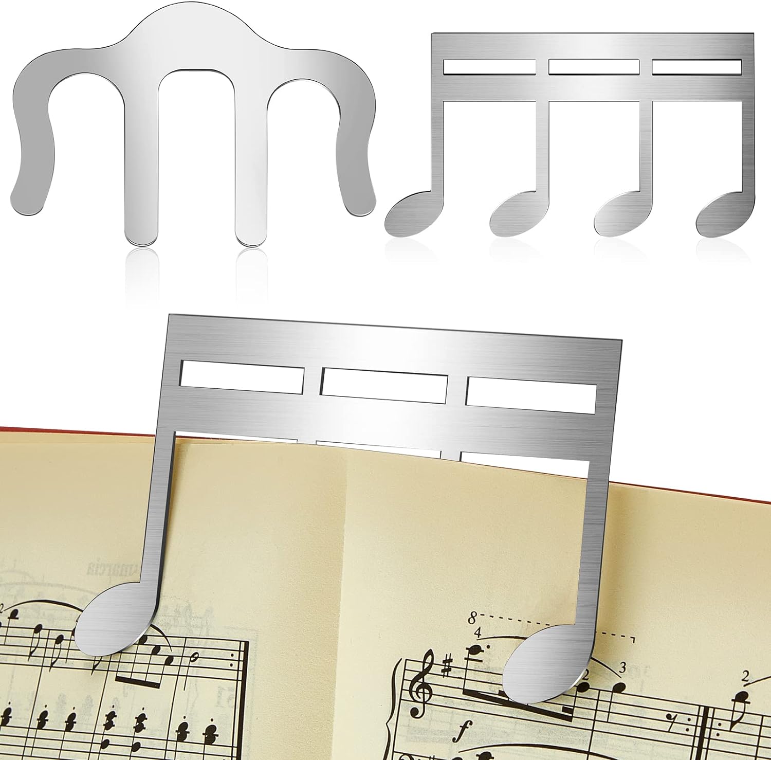 violin gifts - Metal Music Book Clip and Page Holder