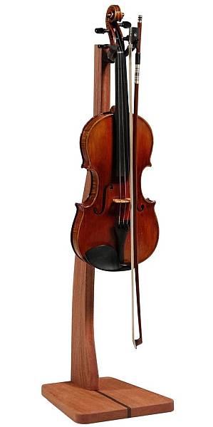 violin holder - Zither Solid Wood Violin Stand