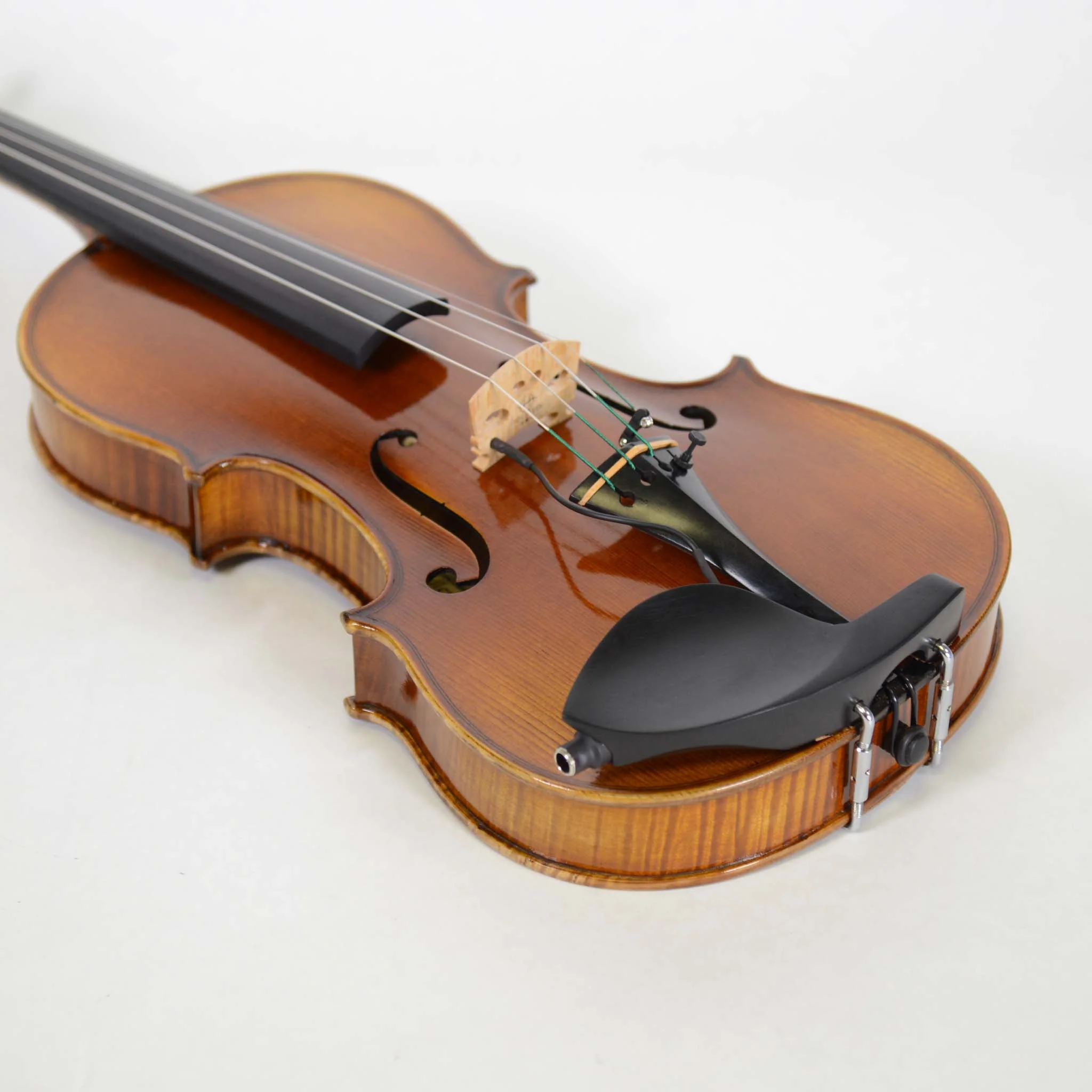 violin pickup - Skyinbow Pure Acoustic - Tri-Power Active Transducer System mounted on a violin