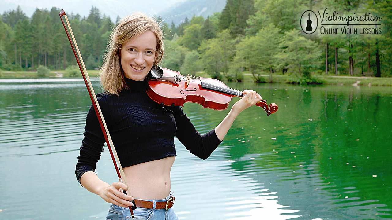 violin rock songs - Julia in crop top