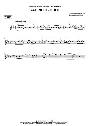 violin wedding songs - Gabriel's Oboe from - Ennio Morricone - Violin Sheet Music