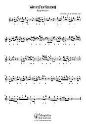 violin wedding songs - Winter Largo from Vivaldi's Four Seasons - Violin Sheet Music